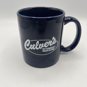 White and Blue Culver's  Coffee Mug /Cup